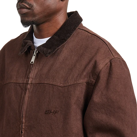 Sky High Farm Universe - Work Jacket Woven (Brown) | HHV