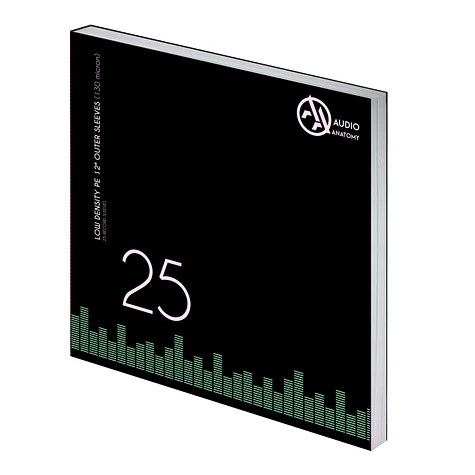 Audio Anatomy - 25X 12" PVC Gatefold Outer Sleeves (100 Micron)