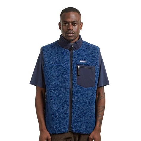 メンズ Patagonia ビブ パンツ Clement Blue Mサイズ Patagonia - Classic Retro-X Vest (Clement Blue) | HHV