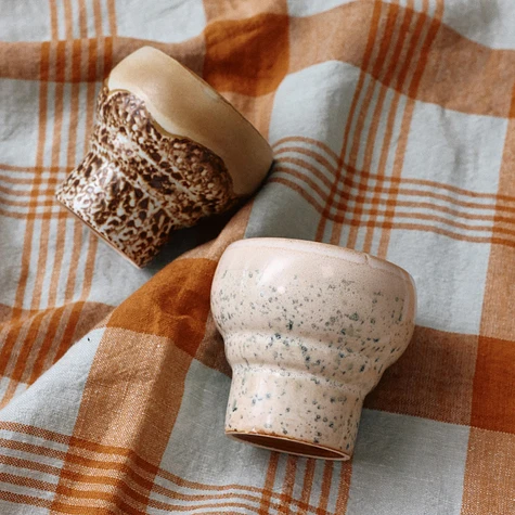 HKLIVING - 70s Ceramics: Lungo Mugs (Set of 2)