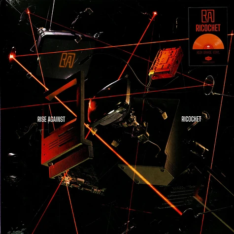 Rise Against - Ricochet Indie Exclusive Neon Orange Vinyl Edition