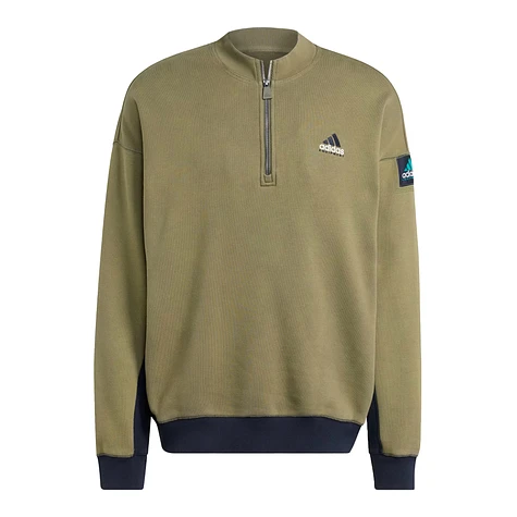adidas - Equipment Blocked Half-Zip