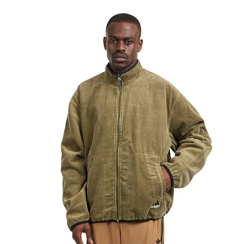 adidas - Equipment Reversible Corduroy Jacket (Focus Olive) | HHV