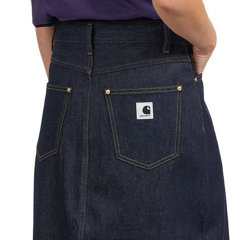 Carhartt WIP - W' Brandon Skirt "Smith" Denim, 13.5 oz