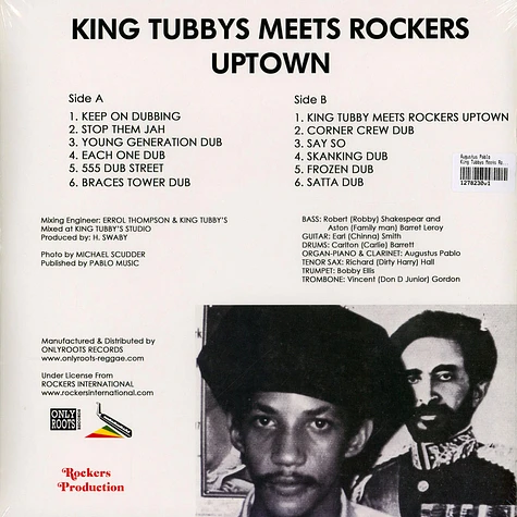 Augustus Pablo - King Tubbys Meets Rockers Uptown HHV Exclusive Clear Red Vinyl Edition
