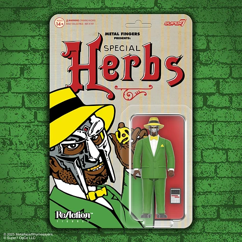MF DOOM - Metal Fingers Presents: Special Herbs - ReAction Figure