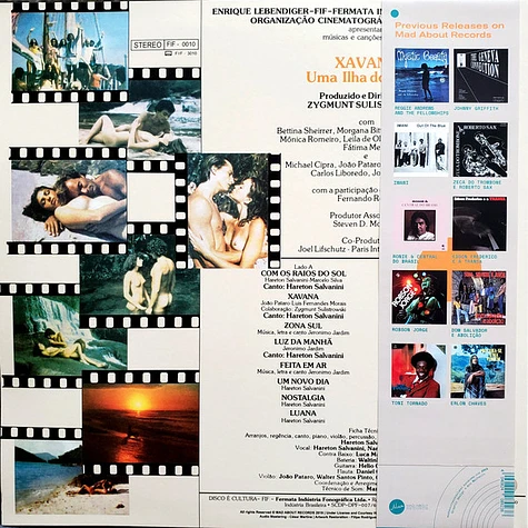 Hareton Salvanini - Xavana, Uma Ilha Do Amor - Vinyl LP - 2019