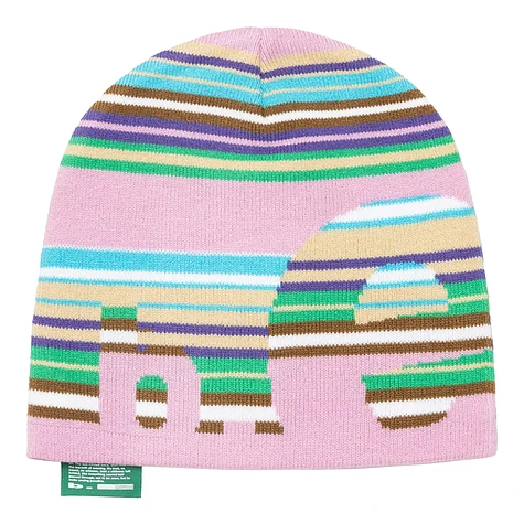 b.Eautiful - b.e Stripe Beanie (Pink / Multi) | HHV
