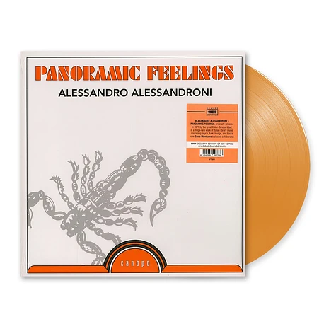 Alessandro Alessandroni - Panoramic Feelings HHV Summer Of Jazz Exclusive Orange Vinyl Edition