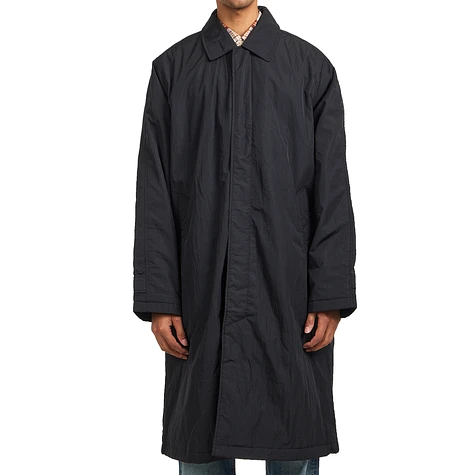Sunflower - Relaxed Nylon Coat (Black) | HHV