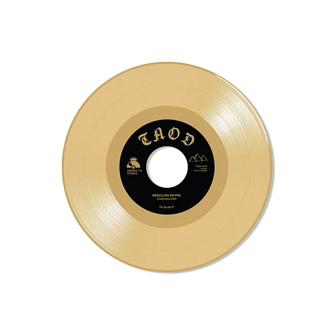 The Underboss - Brazilian Rhyme / I Hear Music Translucent Gold Vinyl Edition