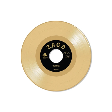 The Underboss - Brazilian Rhyme / I Hear Music Translucent Gold Vinyl Edition