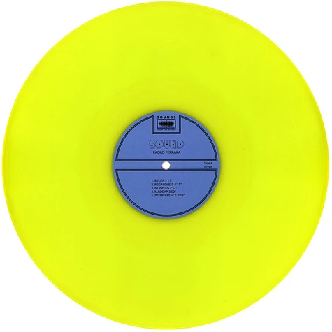 Paolo Ferrara - Sound HHV Exclusive Clear Yellow Vinyl Edition