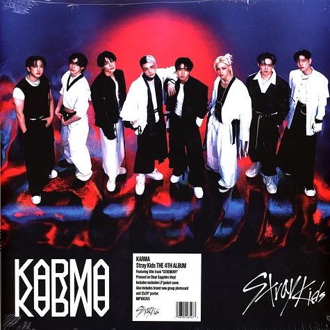 StrayKids KARMA US TARGET限定 VINYLレコードLP Stray Kids - KARMA (CRYSTAL CLEAR ) (Target Exclusive, Vinyl