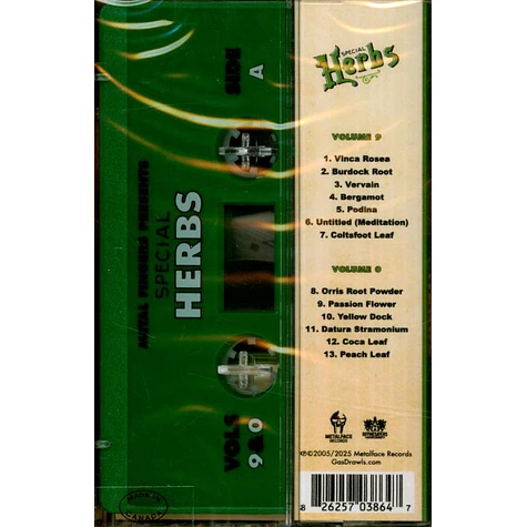 MF DOOM - Metal Fingers Presents: Special Herbs Volume 9 & 0