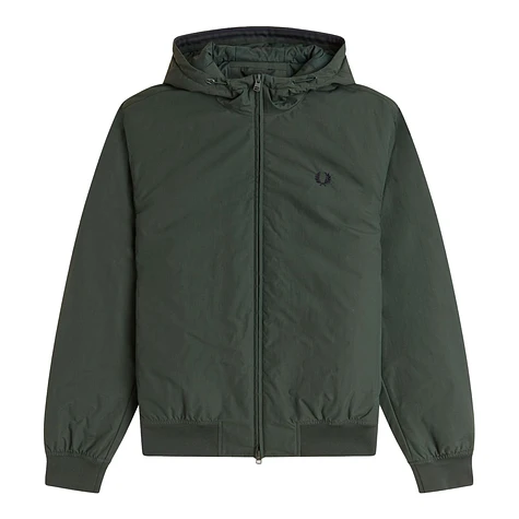 Fred Perry Hooded Brentham Jacket (Court Green) HHV