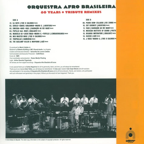 Orquestra Afro-Brasileira - 80 Anos Remixed