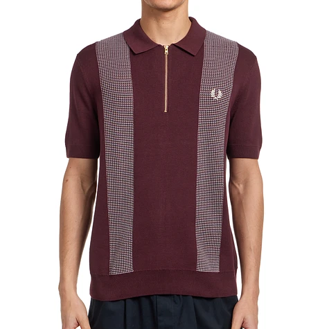 Fred Perry - Panel Detail Knitted Shirt