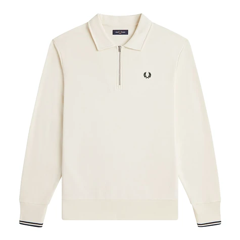 Fred Perry - Half Zip Collared Sweatshirt