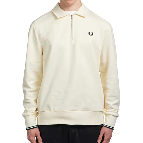Fred Perry - Half Zip Collared Sweatshirt