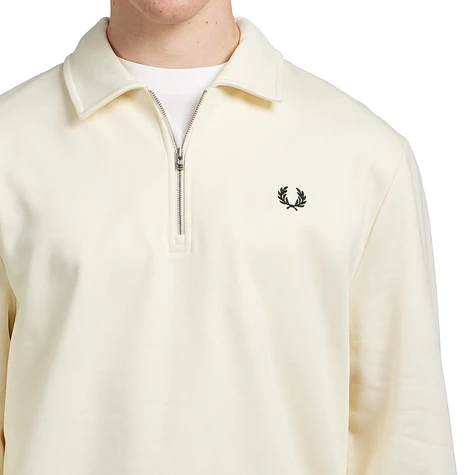 Fred Perry - Half Zip Collared Sweatshirt