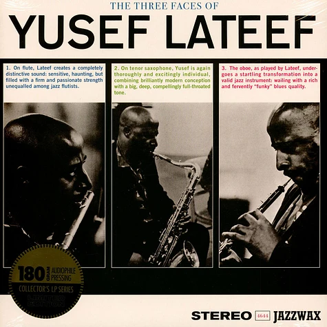 Yusef Lateef - The Three Faces Of Yusef Lateef