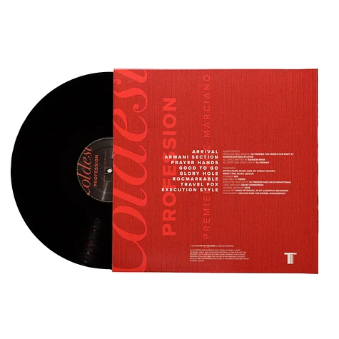 DJ Premier X Roc Marciano - The Coldest Profession Black Vinyl