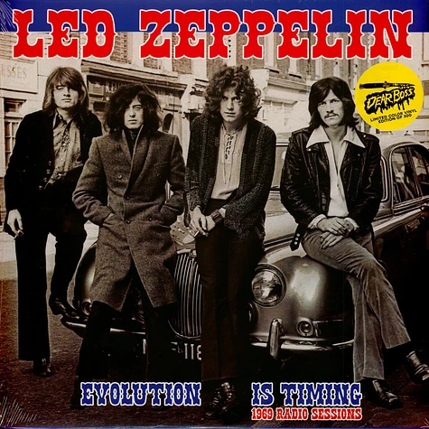 Led Zeppelin - Evolution Is Timing 1969 Radio Sessions Blue Vinyl