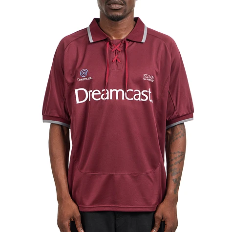 SEDAN ALL-PURPOSE x Dreamcast - Game Shirt (Burgundy / Blue) | HHV
