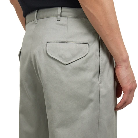 nanamica - Double Pleated Chino Pants (Light Gray) | HHV