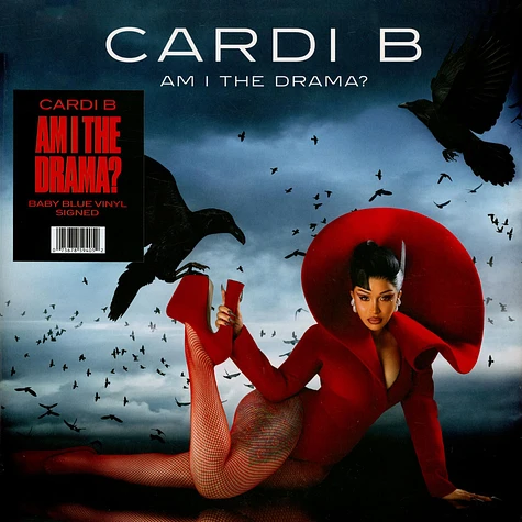 Cardi B. - AM I THE DRAMA? Baby Blue Vinyl w/ Signed Insert Indie