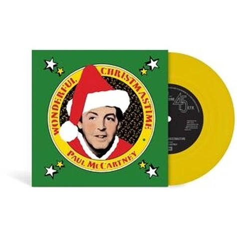 Paul McCartney - Wonderful Christmastime / Rudolph The Red-Nosed Reggae Canary Yellow Vinyl Edition