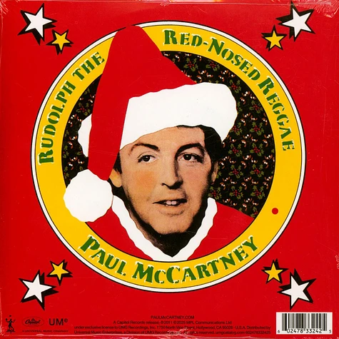 Paul McCartney - Wonderful Christmastime / Rudolph The Red-Nosed Reggae Canary Yellow Vinyl Edition