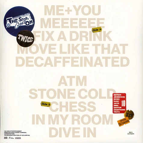 Twice - Ten: The Story Goes On Lemon Spark Vinyl Edition - Vinyl