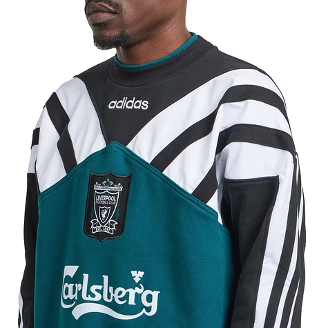 adidas - Liverpool FC Crew Sweat 95 (Rich Green / Black) | HHV