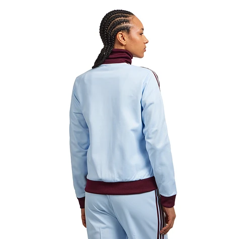 adidas - Classic Track Top (Crystal Sky / Maroon) | HHV