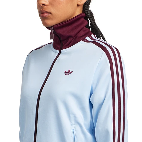 adidas - Classic Track Top (Crystal Sky / Maroon) | HHV