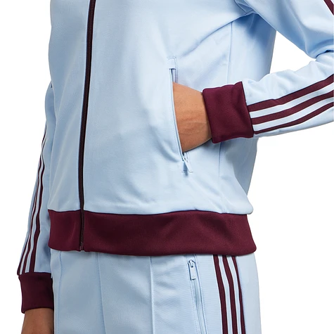 adidas - Classic Track Top (Crystal Sky / Maroon) | HHV