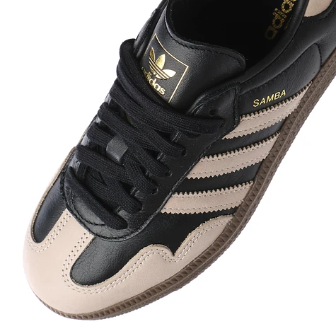 adidas - Samba OG W (Core Black / Wonder Beige / Gold Metallic) | HHV