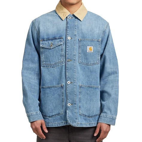 Carhartt WIP - Warren Chore Coat "Camano" Denim, 12 oz