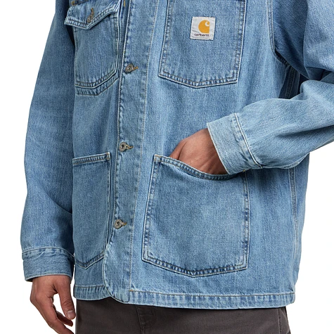 Carhartt WIP - Warren Chore Coat "Camano" Denim, 12 oz