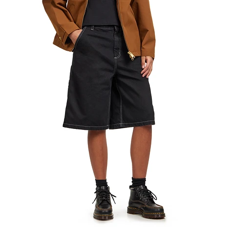 Carhartt WIP - W' Nixon Single Knee Short "Robertson" Denim, 12 oz