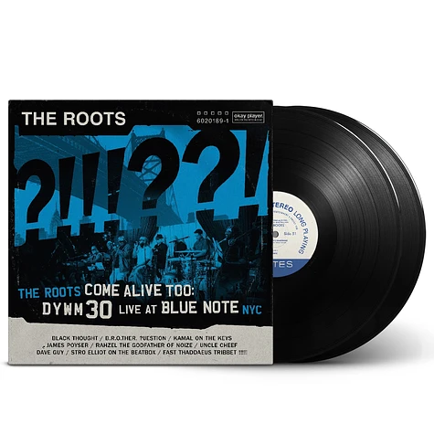 The Roots - The Roots Come Alive Too: DYWM30 Live At Blue Note NYC!' Black Vinyl Edition