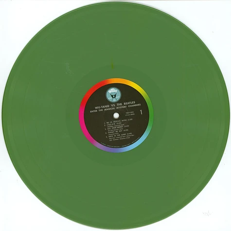 Wu-Tang Vs The Beatles - Enter The Magical Mystery Chambers New Edition Olive Green Vinyl Edition