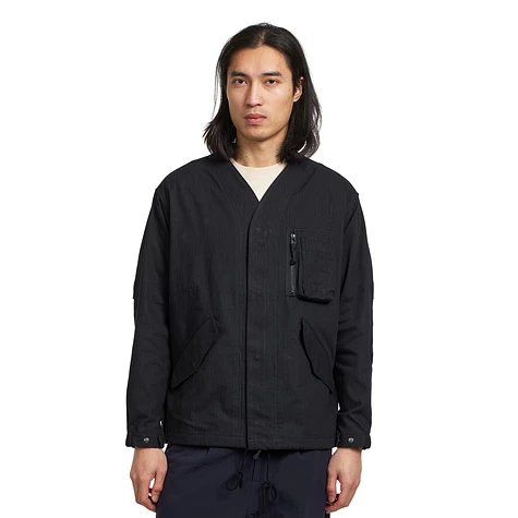 Snow Peak - TAKIBI Herringbone Collarless Jacket