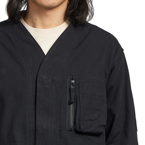 Snow Peak - TAKIBI Herringbone Collarless Jacket