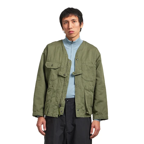 Engineered Garments - Cardigan Jacket (Olive) | HHV