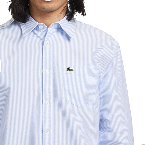 Lacoste - Regular Fit Striped Oxford Shirt