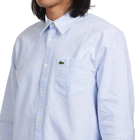 Lacoste - Regular Fit Striped Oxford Shirt