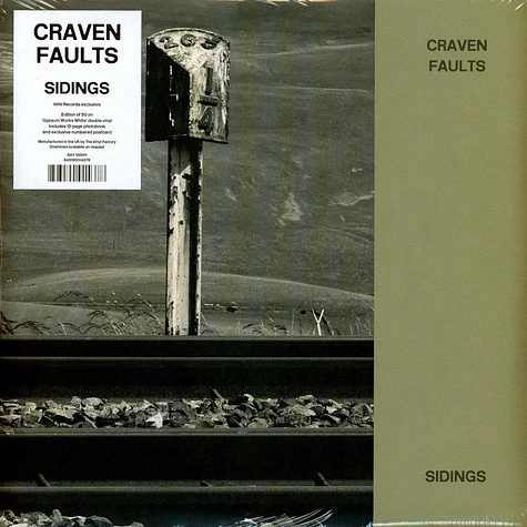 Craven Faults - Sidings HHV Exclusive Gypsum Works White Vinyl Edition